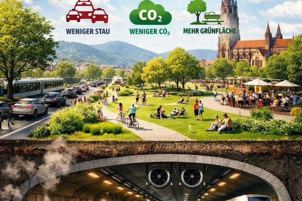 Wachstum braucht Wege - Der Stadttunnel f�r Freiburg